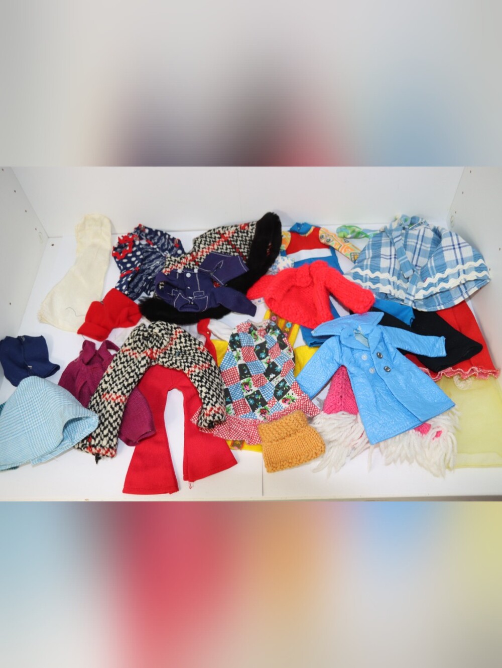 Large Collection Of Barbie Clothing